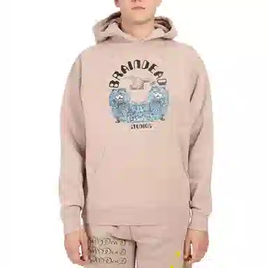 Brain Dead Conjoined Hoodie Nutmeg