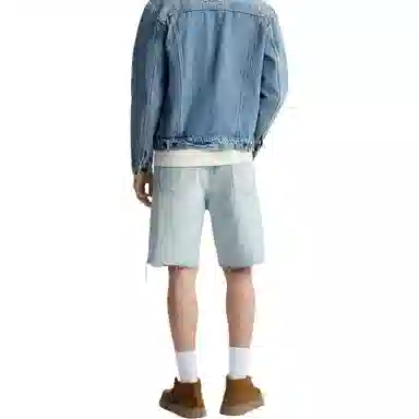 ZARA Denim Shorts Light Blue