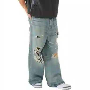 Lee x BEAMS Special Order Crash Baggy Denim Pants