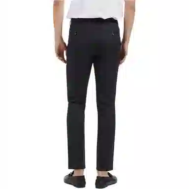 才子 修身中腰直筒裤休闲裤 男款