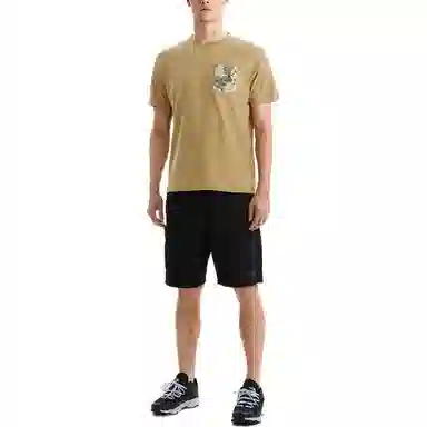 The North Face SS22 Floral Logo Pocket Tee Khaki