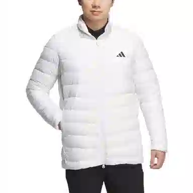 adidas Wind. Rdy Heat Repellent Water Repellent Full Zip Down Jacket Logo