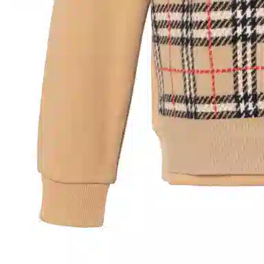 Burberry Check Cashmere Sweater