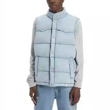 Levis Western Super Puffer Vest