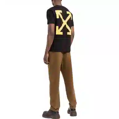 OFF-WHITE FW22 Caravaggio Arrow T-Shirt Black