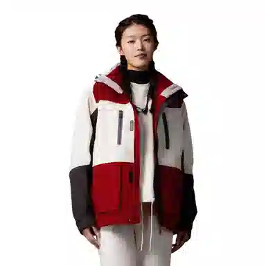 探路者 明星同款 防风防水保暖登山服 可拆卸内胆 三合一冲锋衣 冬季外套 男女同款