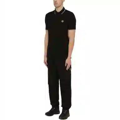 Stone Island Polo Shirt Black