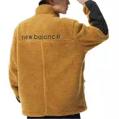 New Balance Fleece Jacket Brown