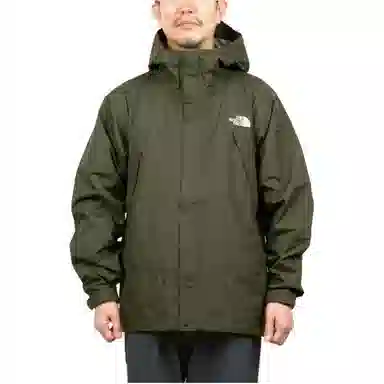 The North Face Logo Hoodie Jacket Green