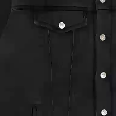 Balenciaga Denim Jacket Black