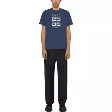 GIVENCHY 4g Stars Slim Fit T-Shirt In Cotton T