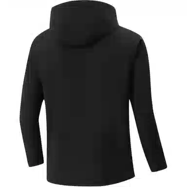 浪莎  纯色拉链连帽休闲舒适百搭  防水防风冲锋衣 男女同款