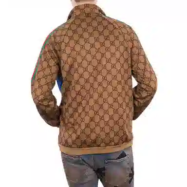 Gucci Logo Print Jacket