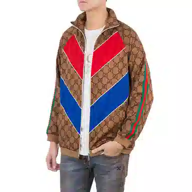 Gucci Logo Print Jacket