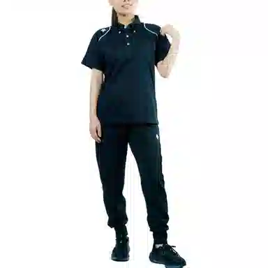 DESCENTE Logo Print Polo