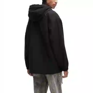 HUGO BOSS Water-Repellent Parka Jacket With Stacked-Logo Buckle