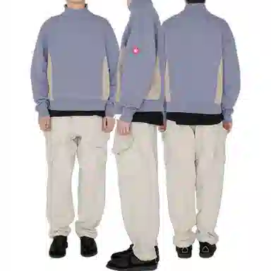 Cav Empt FW22 Mock Neck Sweatshirt Purple