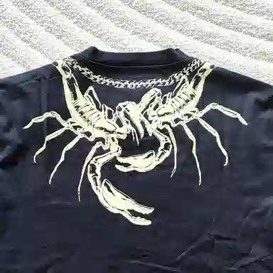 Givenchy Logo Print Crewneck Slim Fit T-Shirt Black