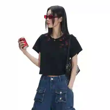 BJHG Romantic Kiss Print T-Shirt