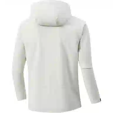 浪莎  纯色拉链连帽休闲舒适百搭  防水防风冲锋衣 男女同款