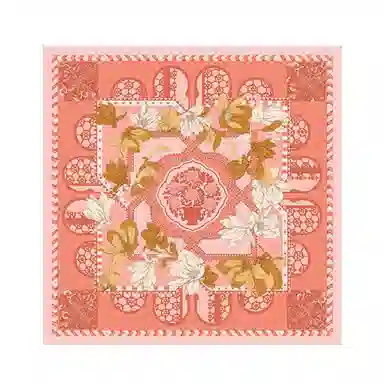 WENSLI Magnolia Silk Scarf
