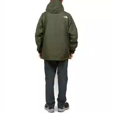 The North Face Logo Hoodie Jacket Green