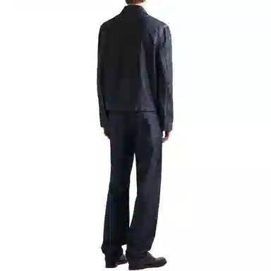 Prada FW23 Logo Patch Denim Jacket