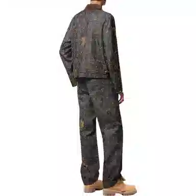 LOUIS VUITTON x Timberland Denim Jacket Brown