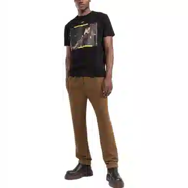 OFF-WHITE FW22 Caravaggio Arrow T-Shirt Black