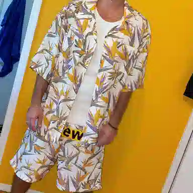 Drew House Rayon Camp ss Shirt