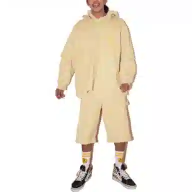 Drew House SS22 Corduroy Hoodie Biscotti drew