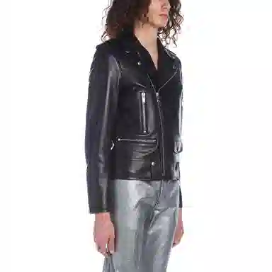 Saint Laurent Classic Zip Jacket Black