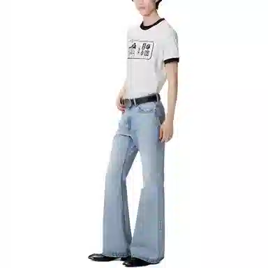 Louis Vuitton SS24 Loog Print T-Shirt White