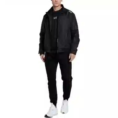 Emporio Armani EA7 FW22 Black Sweatshirt