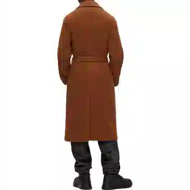 Hugo Boss Rust Wool Blend Coat