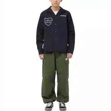 HUMAN MADE SS23 Military Overshirt Logo