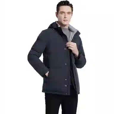 SHANSHAN Thermal Down Jacket Detachable Hood