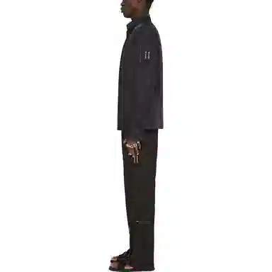 Givenchy FW23 Black Straight-Leg Pants