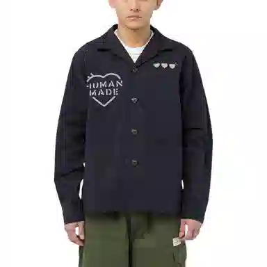 HUMAN MADE SS23 Military Overshirt Logo