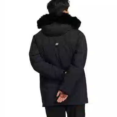 adidas Fur Hood Dwn Pk Logo