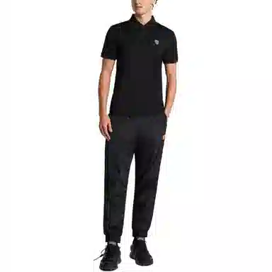 Emporio Armani Logo Joggers Black