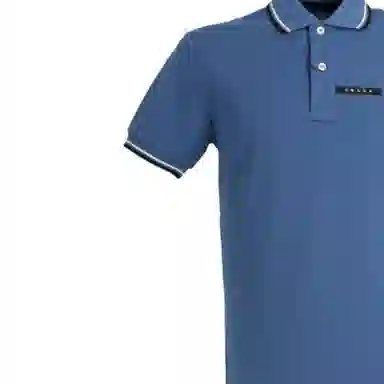 PRADA SS22 Blue Polo