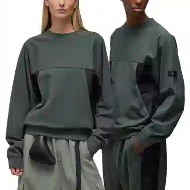 Y-3 Stretch Terry Crew Neck Sweatshirt