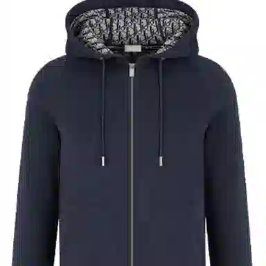 Dior SS21 Navy Hooded Jacket