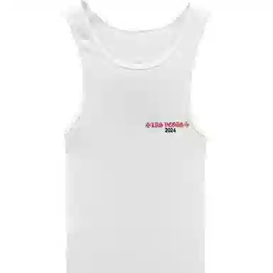 Chrome Hearts x Rolling Stones SS24 White Tank