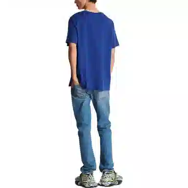 BALMAIN Metallic Flocked T