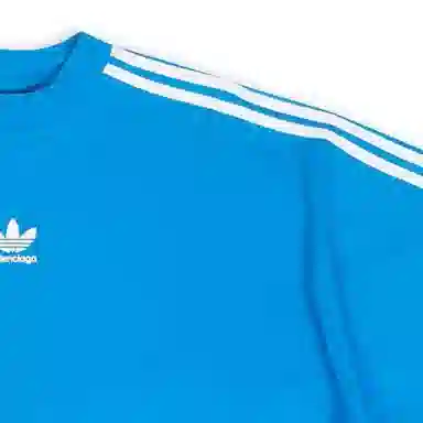 Balenciaga x Adidas FW22 Blue T-Shirt