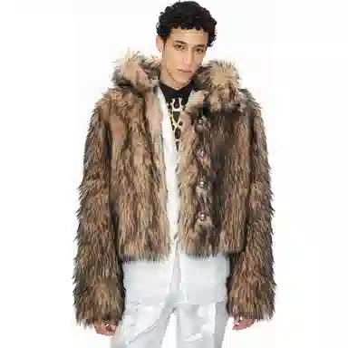 H&M x Rabanne FW23 Hooded Jacket Beige