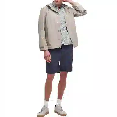 Barbour SS24 Logo Hoodie Jacket