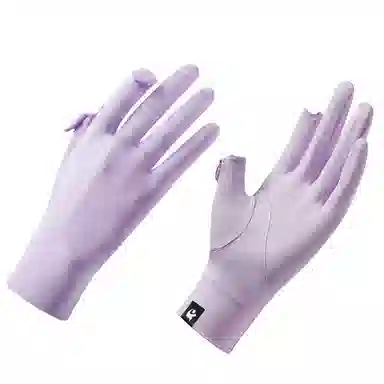 山一丸 电动车防滑薄款可触屏 云朵原纱 手套 女款